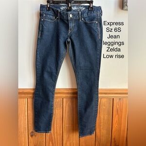 Express Women's Indigo Jeggings